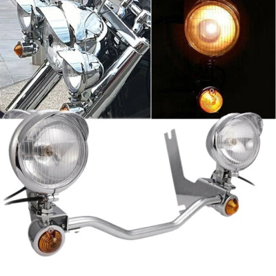 Passing Light Turn Signal Bar for Harley Touring Road King Electra Glide FLH US - Image 1 of 4