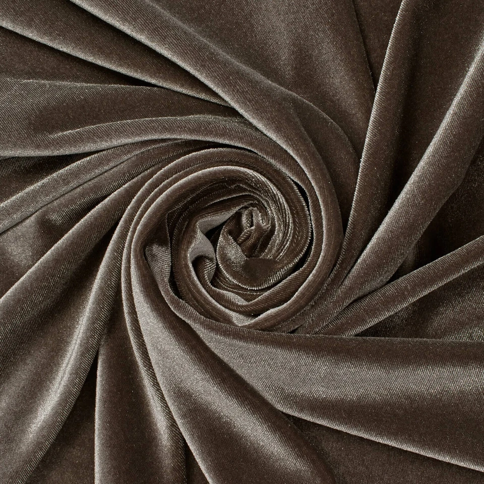 Stretch Velvet Polyester Spandex Heavyweight 60/61 Inch Fabric By The Yard - Image 1 of 1