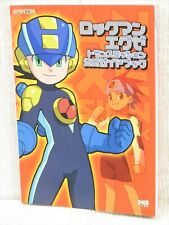 Rockman Exe Trasmissione Guida Mega Man Nintendo Gamecube Libro 2003 Japan EB57