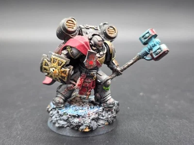 warhammer 40k space marine space wolves captain with Jump Pack and Shield - Image 1 of 4