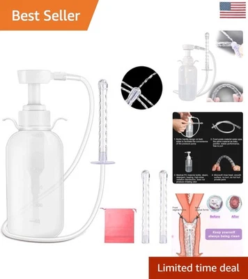 Doctor-Approved Vaginal Cleansing Kit - 300ml with Enhanced Comfort Features - Image 1 of 4