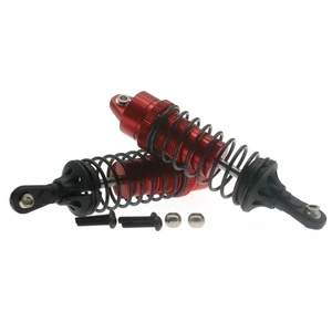 Alloy Front/Rear Shock Absorber Red For RC 1/10 Traxxas Slash 2WD SC - Picture 1 of 11