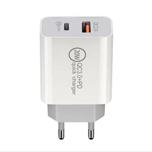 20W USB-C Type C Fast Wall Charger Cable Adapter For iPhone For Samsung For LG g - Picture 1 of 11