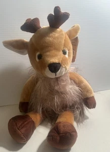 Ganz Hug Me Christmas Reindeer Plush Stuffed Animal Holiday Toy Soft Cuddly 12” - Picture 1 of 2