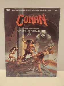 Module RPG Conan The Mercenary Game Adventure 1985 TSR livraison gratuite abîmé - Photo 1 sur 10