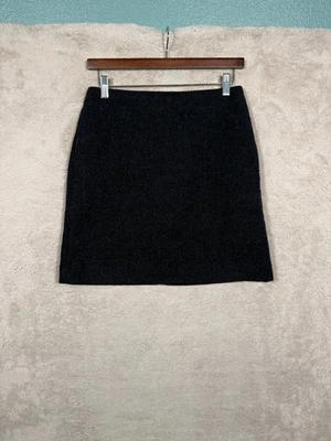 Minifalda informal de lana Uniqlo para mujer talla 0 azul marino Foto 1 de 4