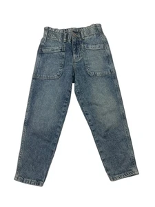 Kids GAP Denim Mom Jean Blue Sz 5 - Picture 1 of 5