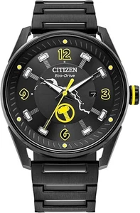 Citizen Eco-Drive Herren Marvel Thor "Find Your Power" Schwarz IP Edelstahl, - Bild 1 von 4
