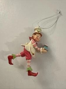 Hallmark Andenken Weihnachtsschmuck rosa Bäckerelfe MM50 - Bild 1 von 2
