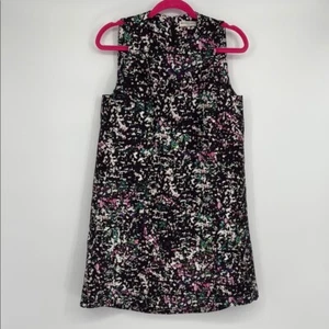 Vestido Balenciaga Paris Estampado Abstracto FR 38 US 6 NUEVO CON ETIQUETAS $2225 Negro Multicolor - Imagen 1 de 9