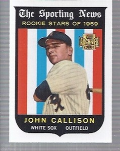 2001 Topps Archives Baseball Card #32 Johnny Callison 59