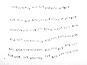 Piko N 60x Kupplungsfedern 6mm / 2mm Feder Federn Restbestand 1:160 Neuteile DDR - Bild 1 von 3