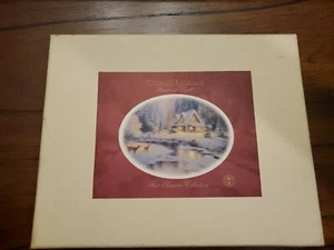 Thomas Kinkade Painters of Light Four Seasons Collection Duets Matted Prints - Picture 1 of 8
