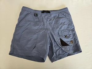 Herren Eddie Bauer Sport Ebtek BLAU Shorts Netz gefüttert Gürtel Angeln Größe MEDIUM - Bild 1 von 6