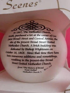 BROAD STREET UNITED CHRUCH Limited Edition TREE ORNAMENT Christmas Holiday - Picture 1 of 10