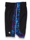 New?Boy's Printed Side Hoop Shorts By And 1 Size S (6-7)~Black/Pink/Purple