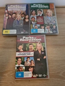 Parks And Recreation Series Season 2 3 4 Region 2 & 4 Comedy very good condition - Picture 1 of 2