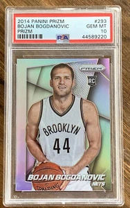 2014 Panini Prizm Silver Prizm Bojan Bogdanovic ROOKIE #293 PSA 10 GEM MT MINT - Bild 1 von 5