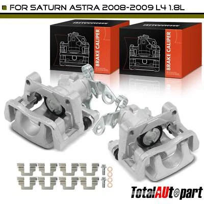 2x Brake Caliper w/ Bracket for Saturn Astra 2008-2009 L4 1.8L Rear Left & Right - Image 1 of 4