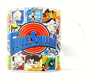 Warner Bros. Space Jam TUNE SQUAD 20 oz Ceramic Coffee Mug Large Cartoon VGC - Picture 1 of 4