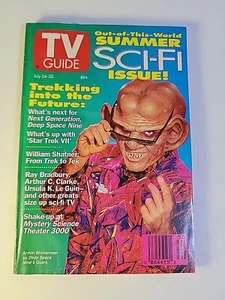 Vintage TV Guide Star Trek SI-FI Issue July 24-30 1993 - Picture 1 of 3