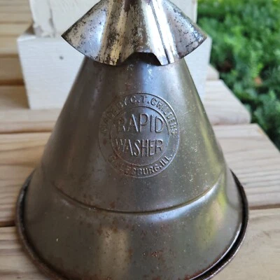 Vintage Antique C.T. Childrers Rapid Clothes Washer  Tub Plunger Non Electric  - Image 1 of 4