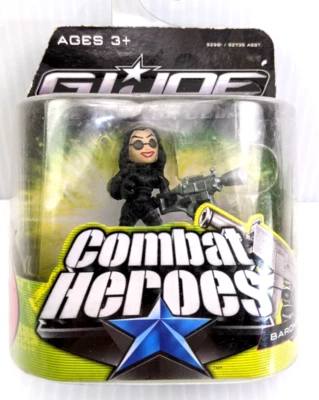 G.I. Joe Combat Heroes BARONESS 2008 Hasbro Sealed Rise of Cobra - Image 1 of 4