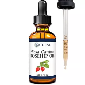 Zatural ROSA CANINA - Organic Rosehip Oil for Face, Nails, Hair and Skin - Picture 1 of 7