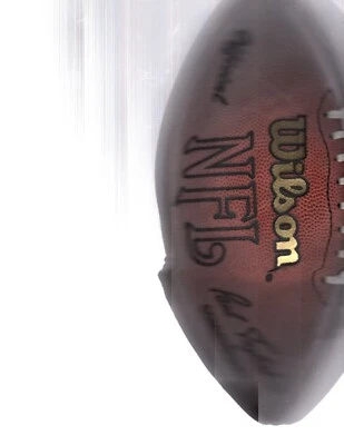 DAVID GIVENS + TROY BROWN подписанный NFL WILSON FOOTBALL New England Patriots - Изображение 1 из 3