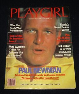 June 1980 Playgirl Magazine Paul Newman Article Bill McAnally Centerfold
