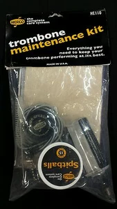 Kit de mantenimiento de trombón Herco HE110 extensión aceite cepillo flexible bolas de espiga grasa - Imagen 1 de 5