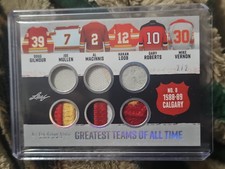 RARE! (2/2) GREATEST TEAM OF ALL TIME - 1988-89 CALGARY. (SILVER SPECTRUM) GT-5.