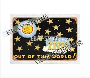 Cowden Uniforms workclothing out of this world metal tin sign nostalgic plaque - Picture 1 of 4