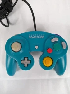 Nintendo GameCube Official OEM Controller Emerald Green Gamepad Used JP - Picture 1 of 5