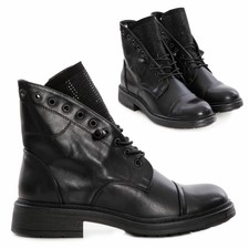 Stivali donna stivaletti strass anfibi biker invernali scarpe TOOCOOL G621