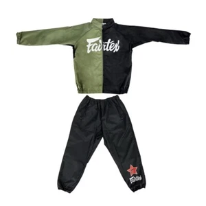 Fairtex Vinyl Sweat Suit VS5 Sauna Set Boxing Muay Thai MMA S M L XL XXL GENUINE - Picture 1 of 14