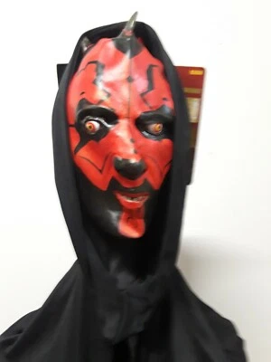 Rubies Darth Maul Star Wars Vintage Costume With Hooded Cape Adult New With Tags - Image 1 of 4