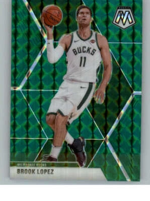 2019-20 Panini Mosaic Mosaic Green #105 Brook Lopez (ref 136289) — 第 1/2 张图片