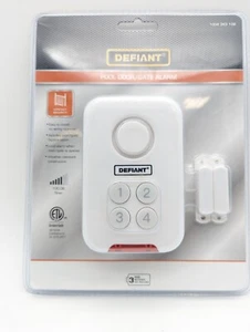 Defiant Wireless Swimming Pool Alarm Loud w Bypass Battery Operated THD-PA - Picture 1 of 3