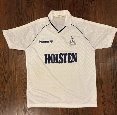 TOTTENHAM HOTSPUR 1987 Authentic Home Jersey / Shirt - Hummel UK Men's XL - Image 1 of 3
