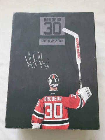 MARTIN BRODEUR NEW JERSEY DEVILS BRONZE RETIREMENT PLAQUE 30 PRODUCED VERY RARE Cover