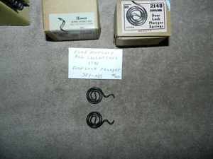 1941 Ford Mercury all Closed Cars Door Lock Plunger Springs Coppered 2148 - Bild 1 von 4