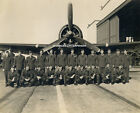 Vintage 1945 Vt-43 Squadron U.S. Naval Air Station Squantum Ma Photo S3