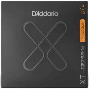 D'Addario XT Coated Phosphor Bronze Mandolin Strings, Medium 11-40 - Picture 1 of 3