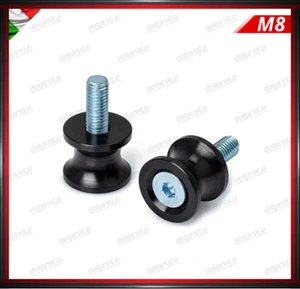 COPPIA NOTTOLINI M8 NERO SUPPORTI PER CAVALLETTO ACCESSORIO ALZAMOTO - Imagen 1 de 1