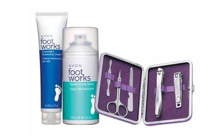 Juego de 3 piezas Avon Foot Works Foto 1 de 1