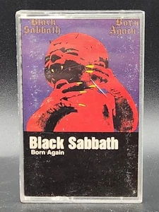 Black Sabbath Born Again Cassette Tape 1983 Heavy Metal Music Ozzy - Picture 1 of 4