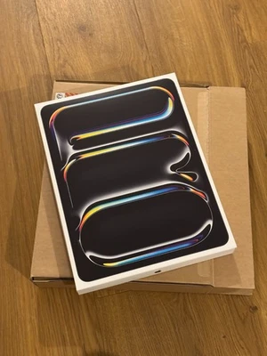 Apple iPad Pro (M5) 13 Inch WiFi 256GB Black 2025 NEW SEALED 1yr Apple Warranty - Image 1 of 2