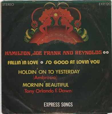 JOE FRANK AND REYNOLDS /AMBROSIA /TONY ORLANDO & DAWN / THAI EP 7" THAILAND - Image 1 of 3