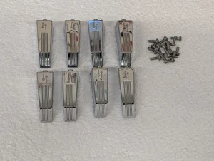 Vintage 1970's Sonor Phonic Champion Drum Lugs Lot Of 8 W/Mounting Screws Tom - Picture 1 of 18